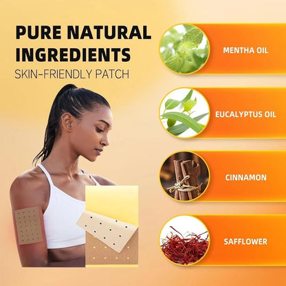 10 pcs Super Strength Herbal Heat Patches